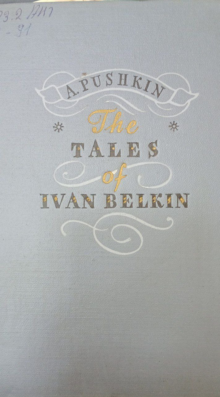 The tales of Ivan Belkin