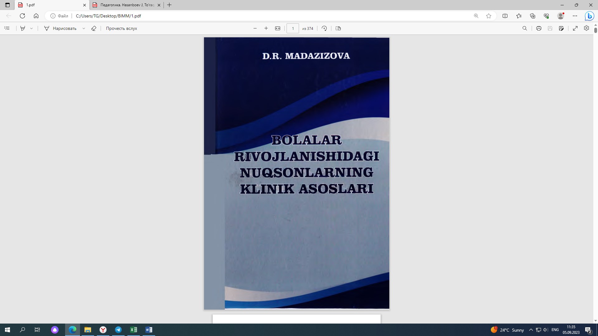 Bolalar rivojlanishiagi nuqsonlarning klinik asoslari