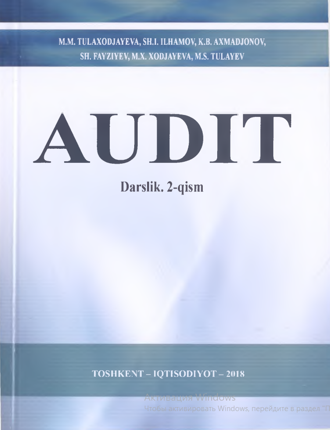 Audit 2-qism