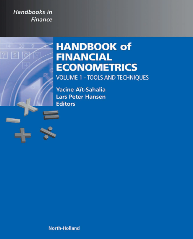 Handbook of Financial econometrics