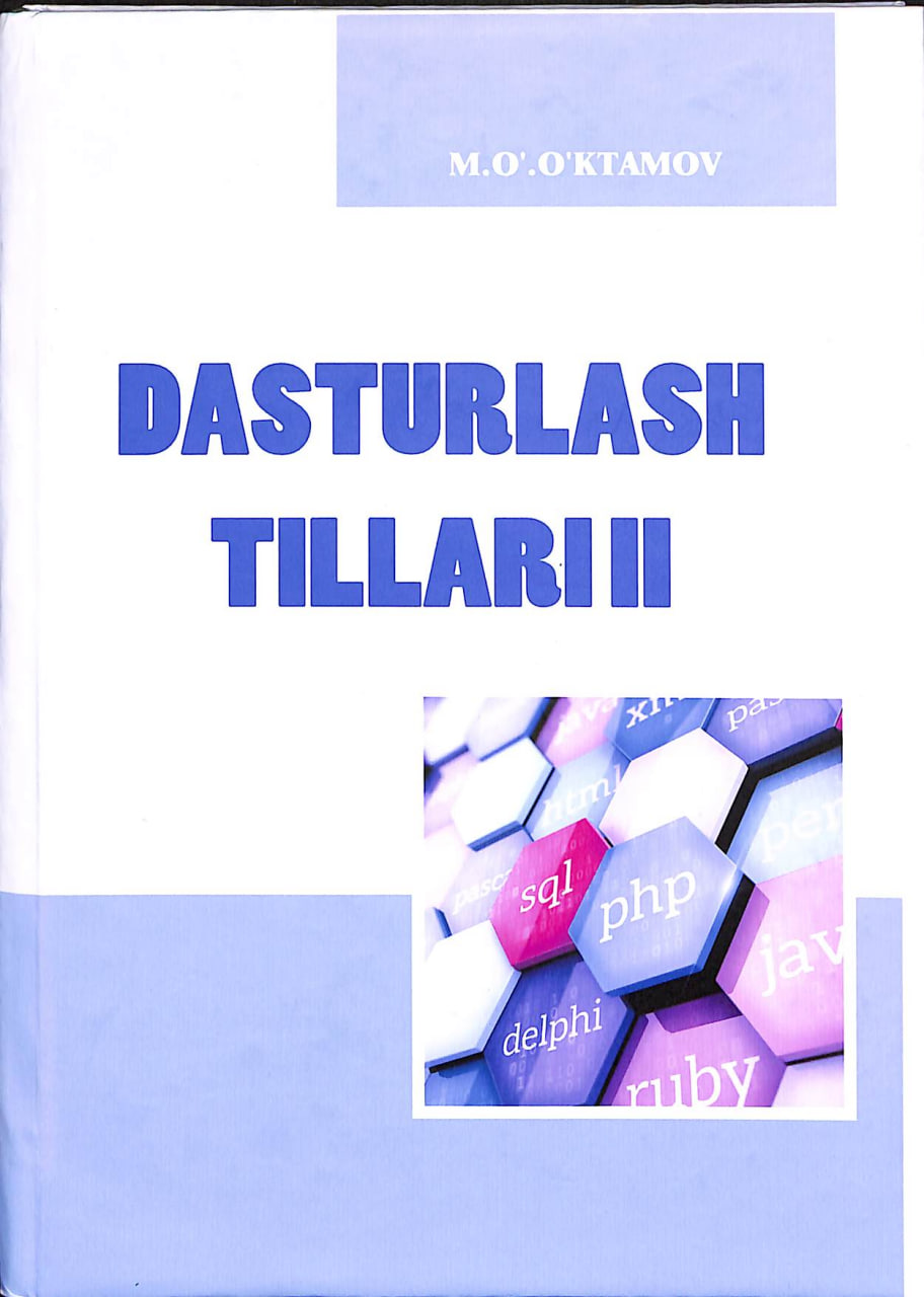 Dasturlash tillari II fanidan