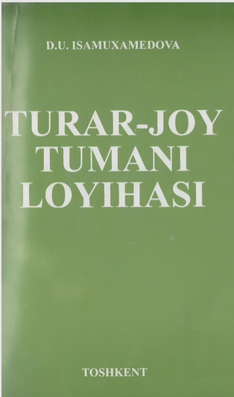 Turar-joy tumani loyihasi
