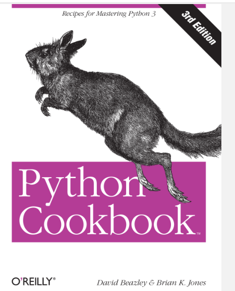 Python Cookbook 3rd edition