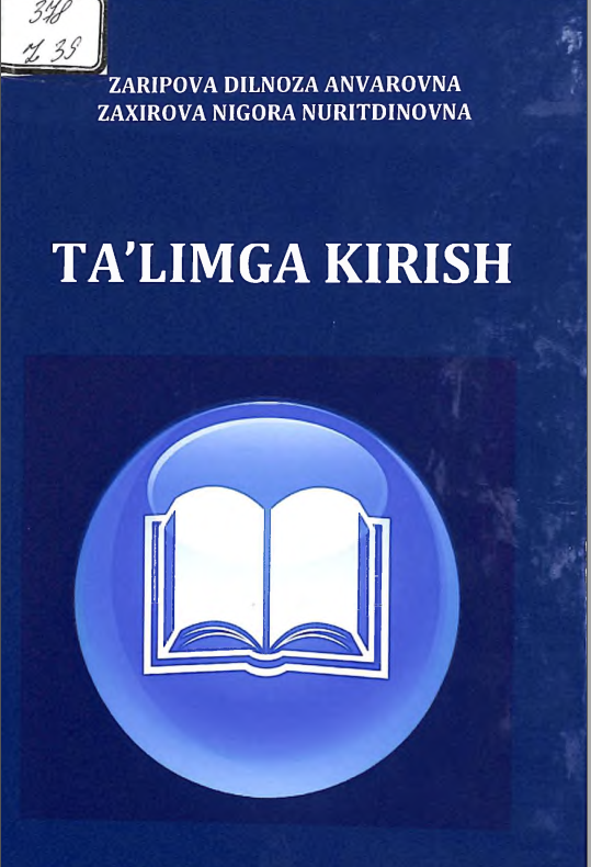 Ta`limga kirish