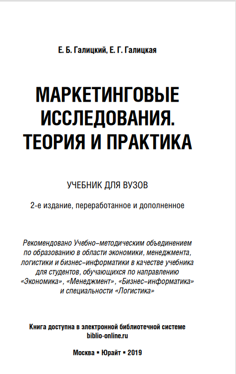 Маркетинговые исследования