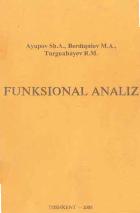 Funksional analiz