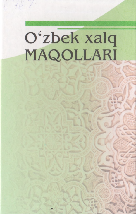 O'zbek xalq maqollari