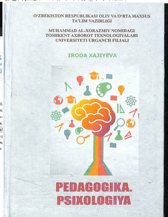 Pedagogika. Psixologiya