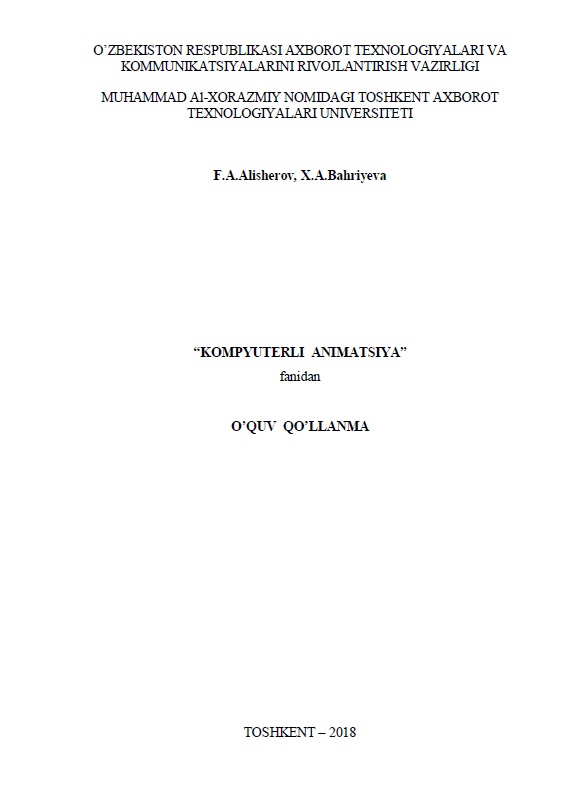 Kompyuterli animatsiya
