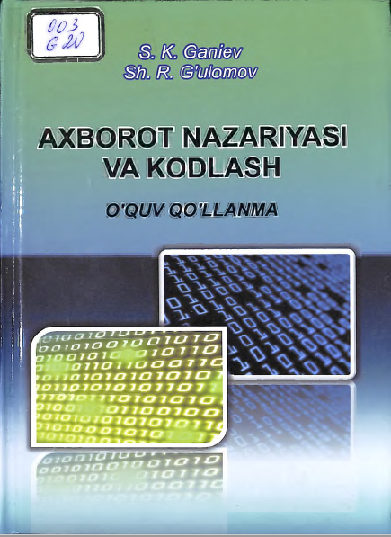 Axborot nazariyasi va kodlash