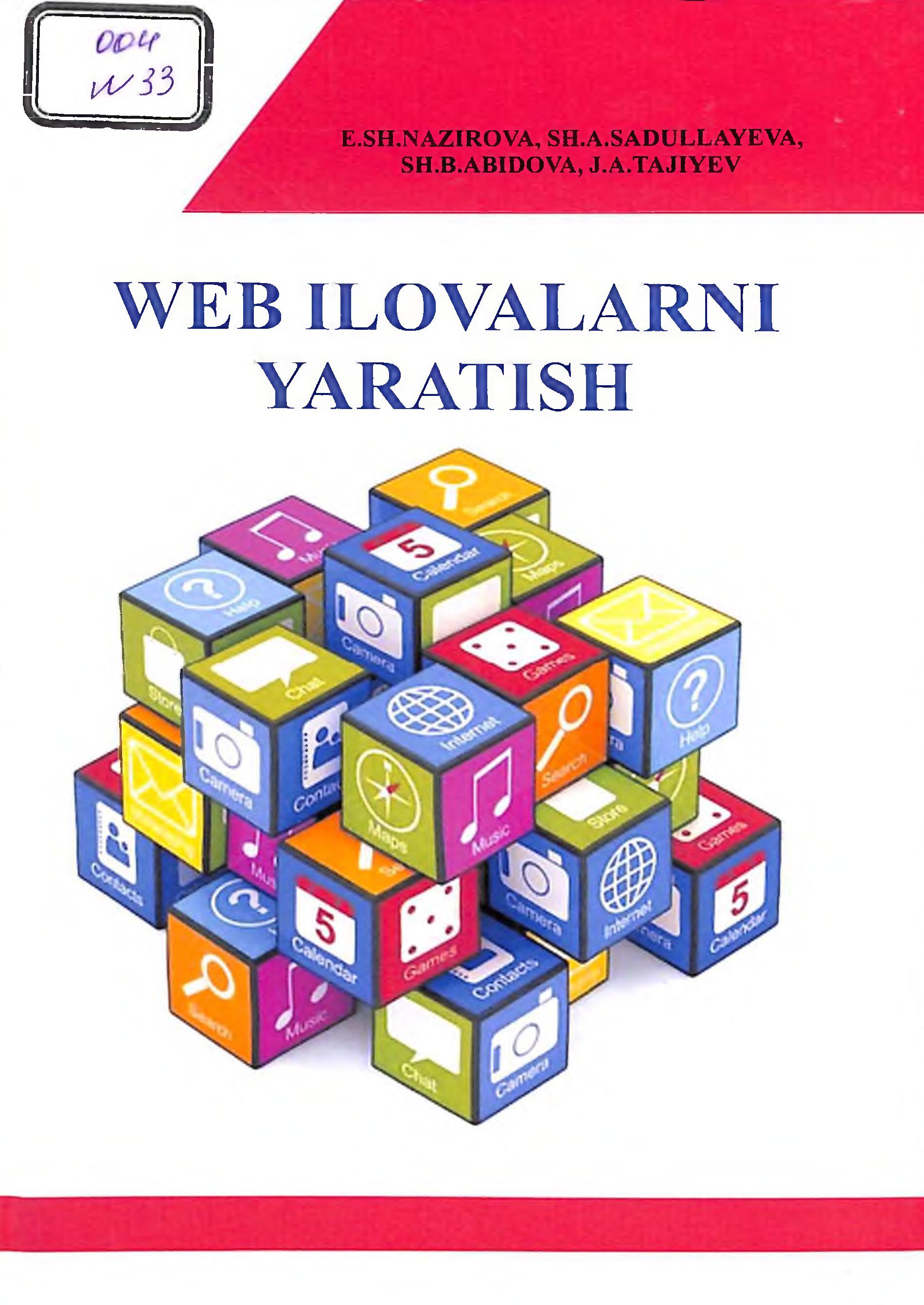 Web ilovalarni yaratish