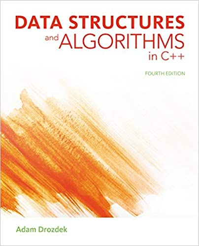 Data structures and Algorithms in C++