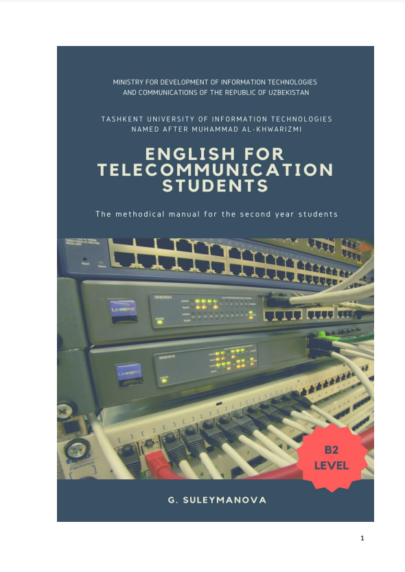 English for telecommunication students