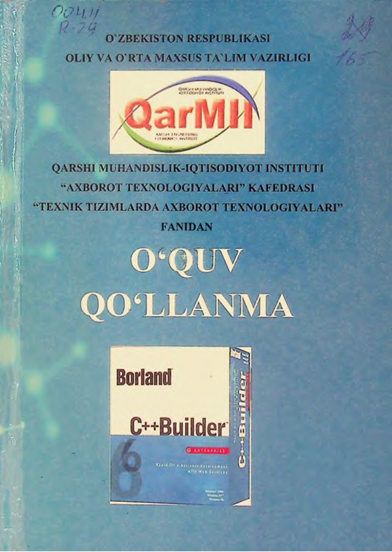 Texnik tizimlarda axborot texnologiyalari