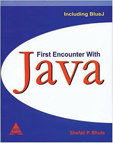 First Encounter with Java Including Blue