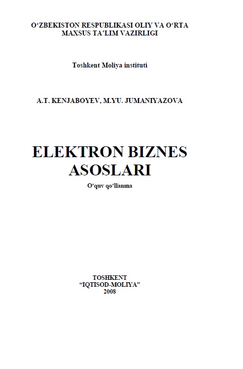 Elektron biznes asoslari