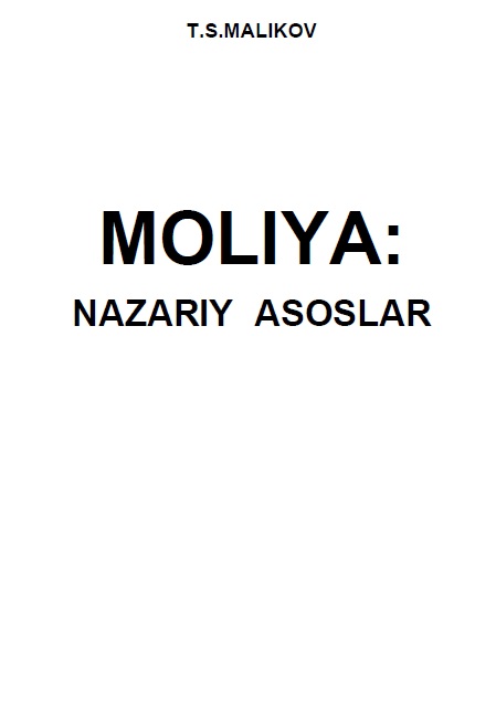 Moliya nazariy asoslar