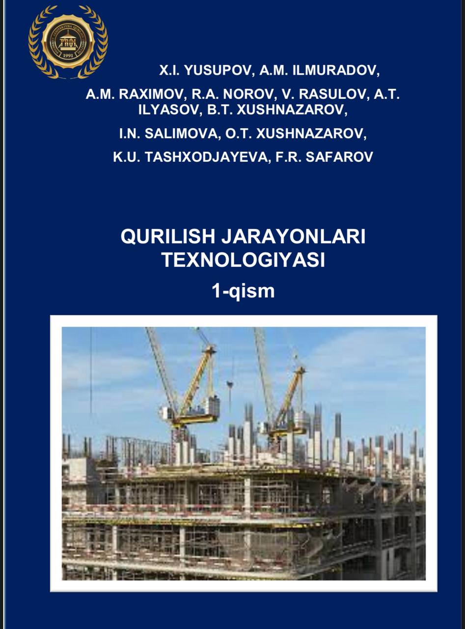QURILISH JARAYONLARI TEXNOLOGIYASI