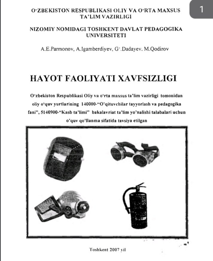 Hayot faoliyati xavfsizligi
