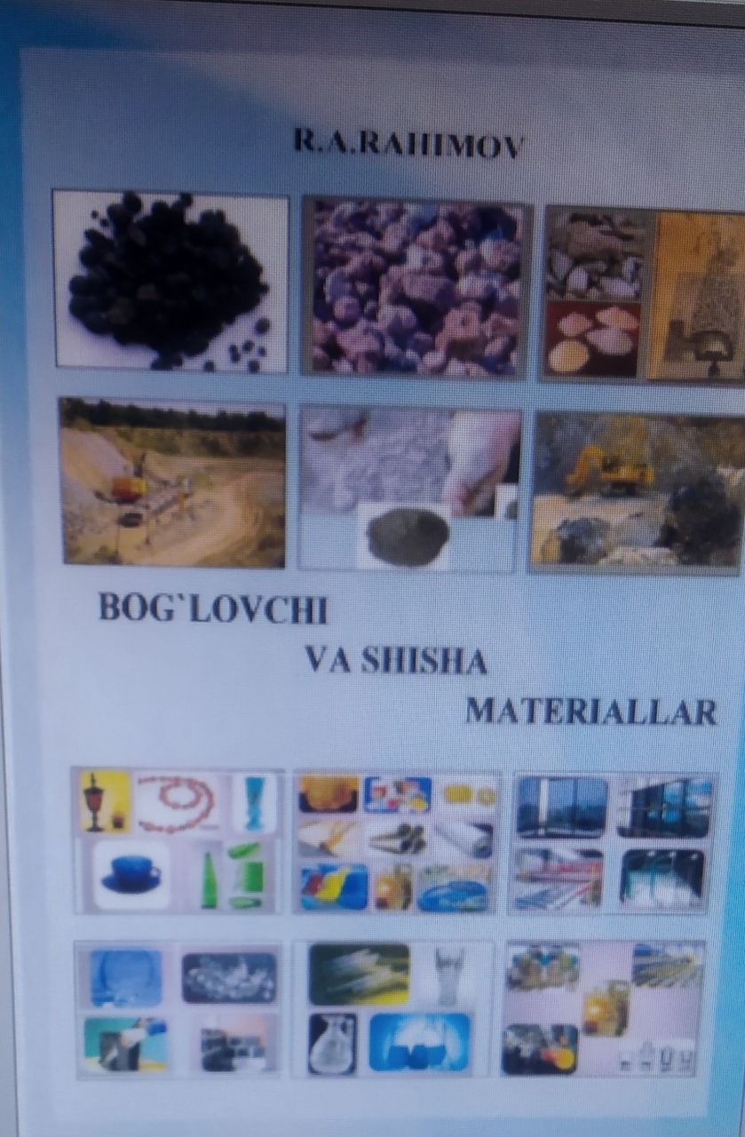 Bog'lovchi va shisha materiallar