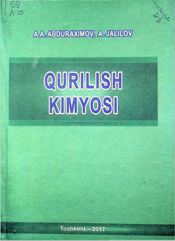 Qurilish kimyosi