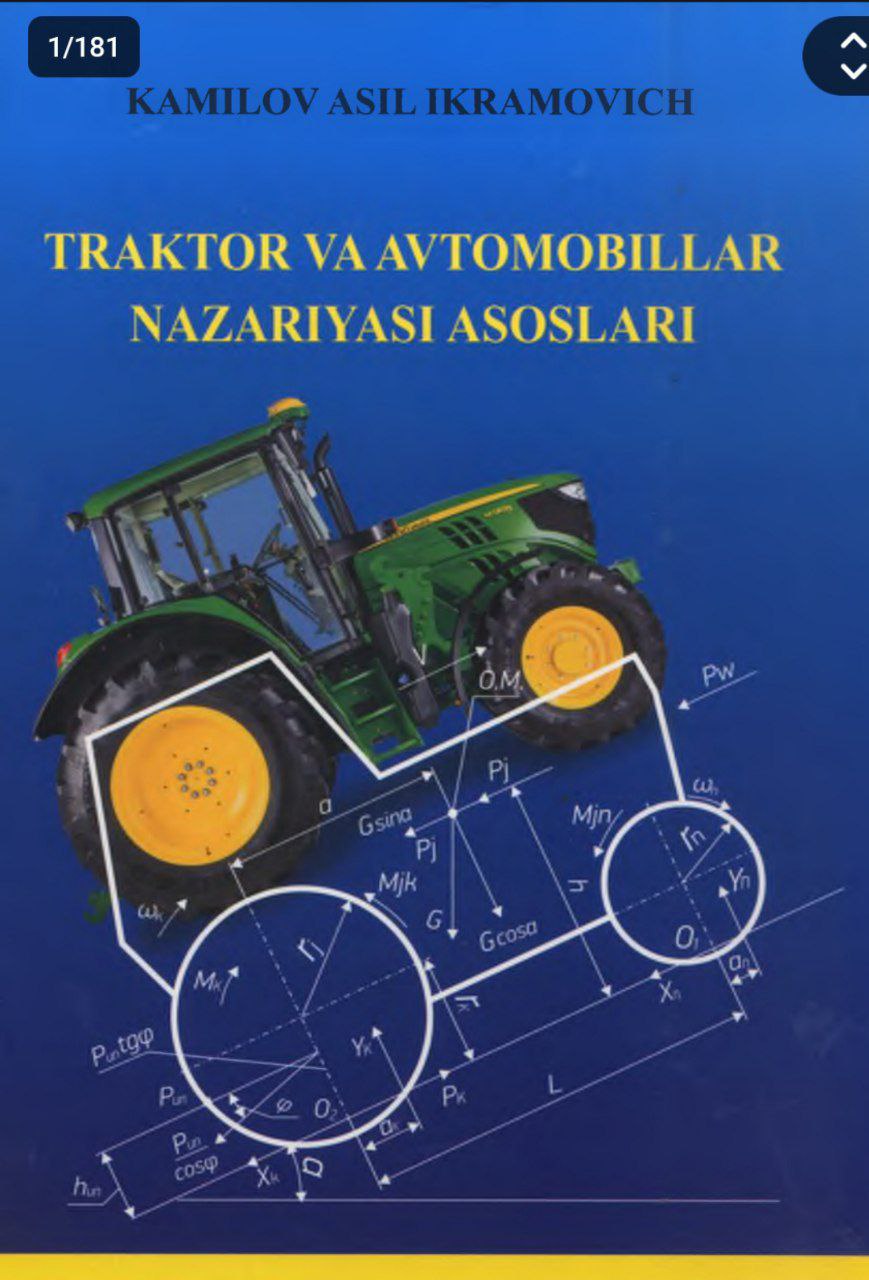 TRAKTOR VA AVTOMOBILLAR NAZARIYASI ASOSLARI