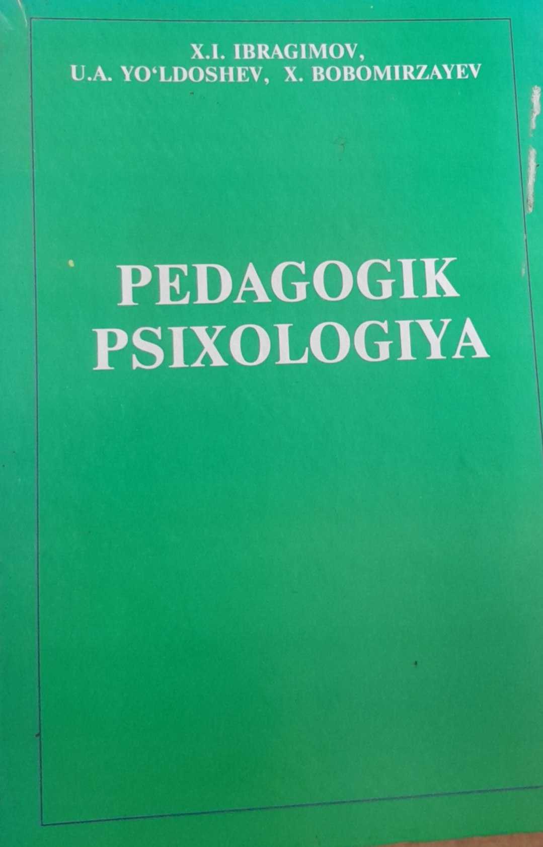 Pedagogik psixologiya