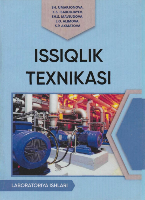 Issiqlik texnikasi. Laboratoriya ishlari