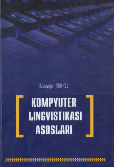 Kompyuter lingvistikasi asoslari