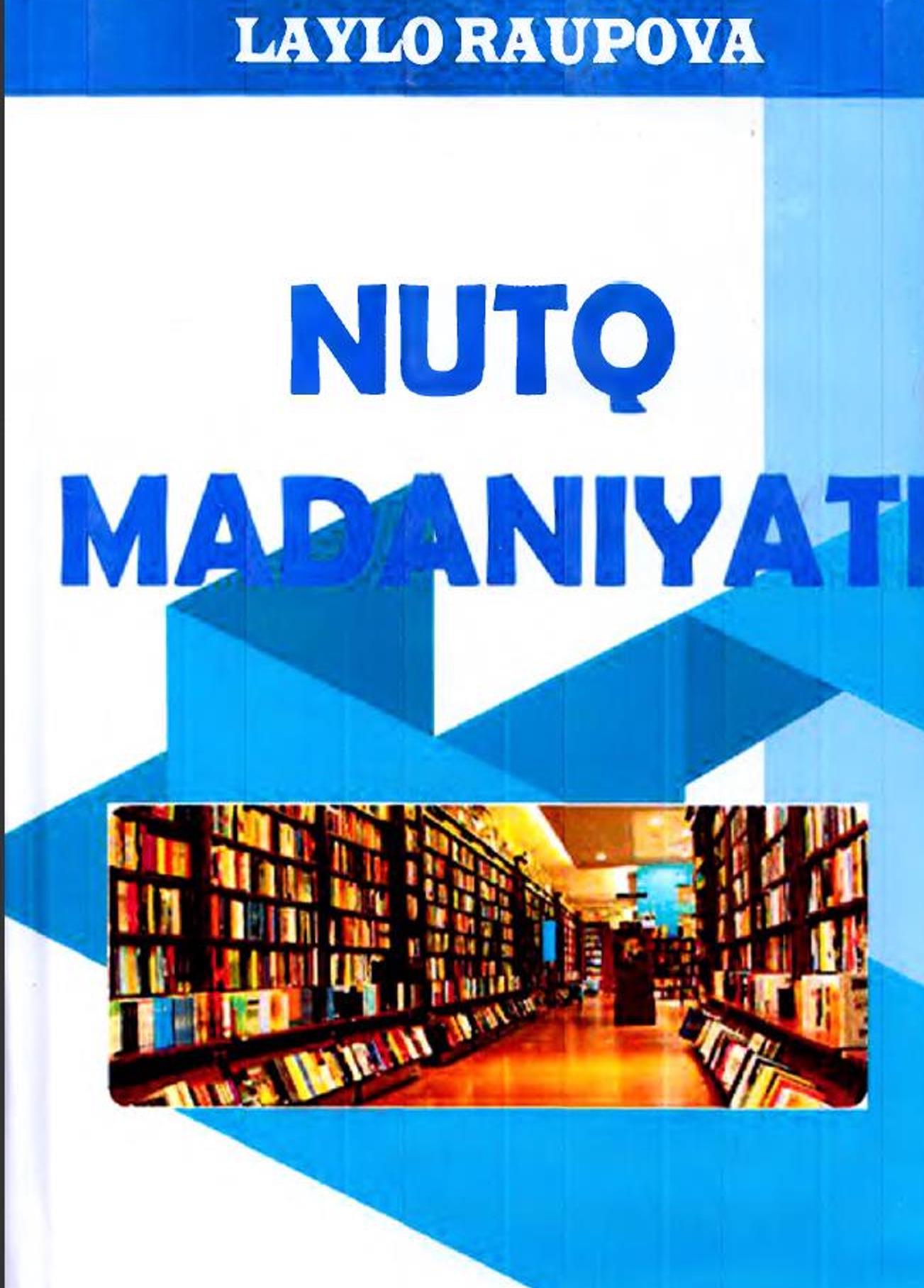 NUTQ MADANIYATI