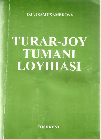 Turar-joy tumani loyihasi