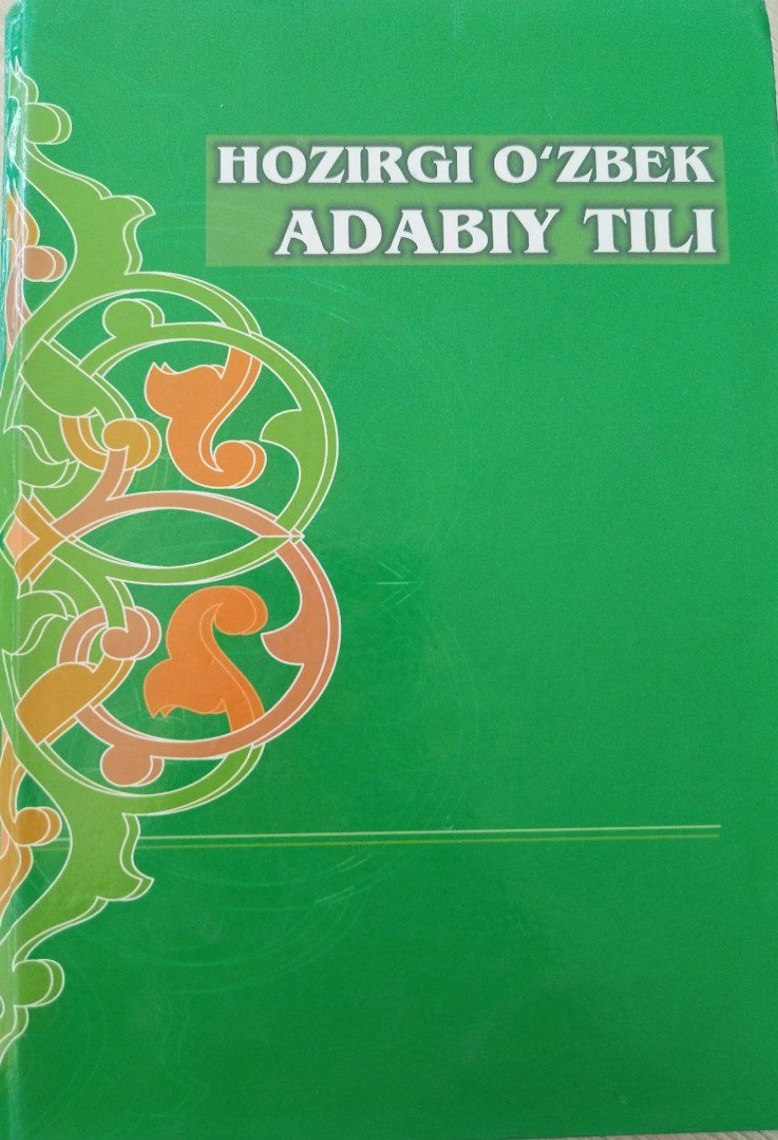 Hozirgi o'zbek adabiy tili