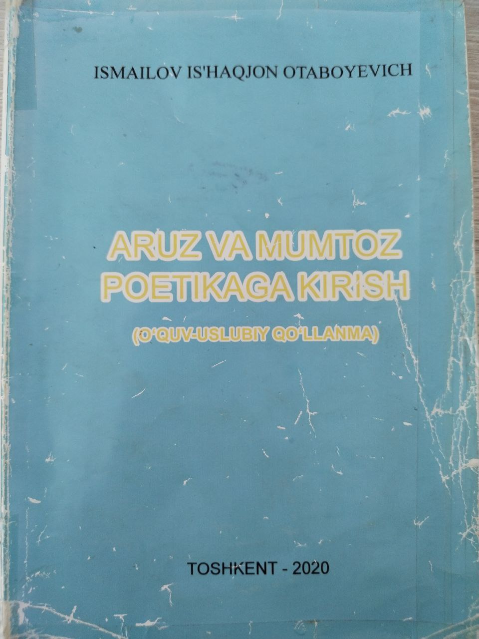 Aruz va mumtoz poetikaga kirish