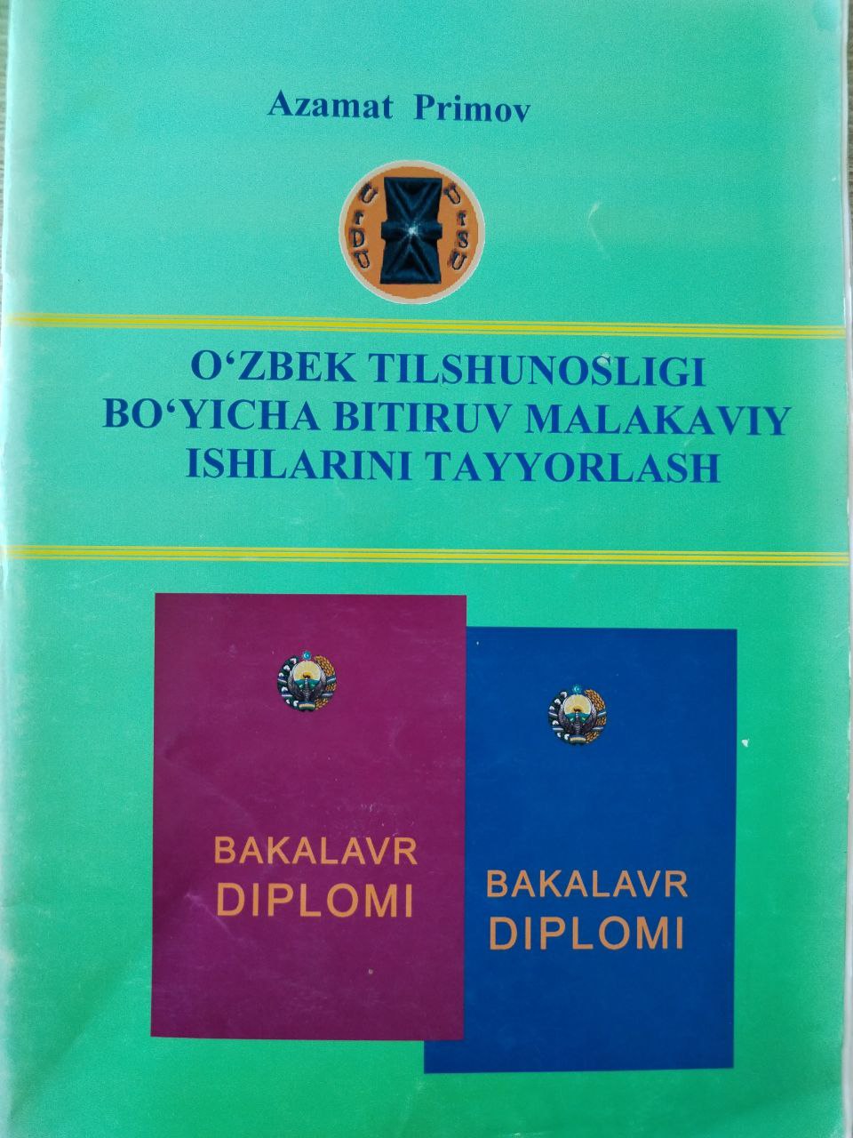 O'zbek tilshunosligi  bo'yicha bitiruv malakaviy ishlarni tayyorlash