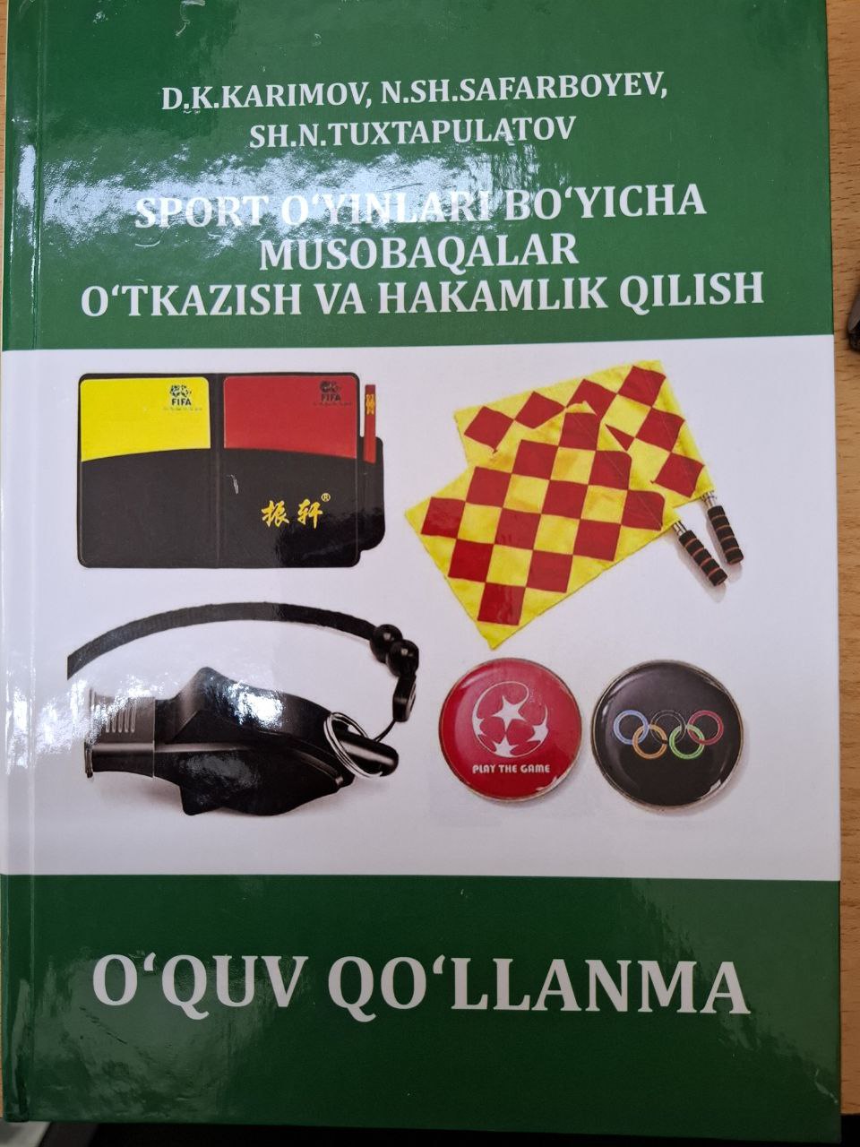 Sport o'yinlari bo'yicha musobaqalar o'tkazish va hakamlik qilish
