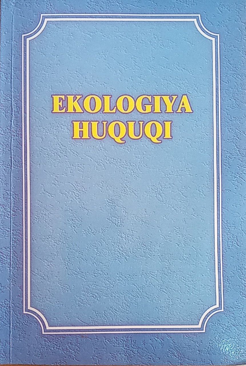 Ekologiya huquqi