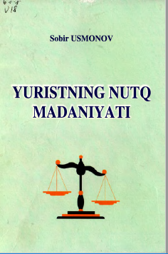 YURISTNING NUTQ MADANIYATI