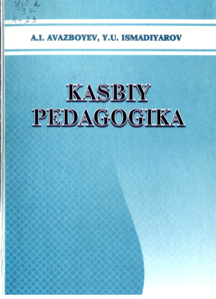 Kasbiy pedogogika