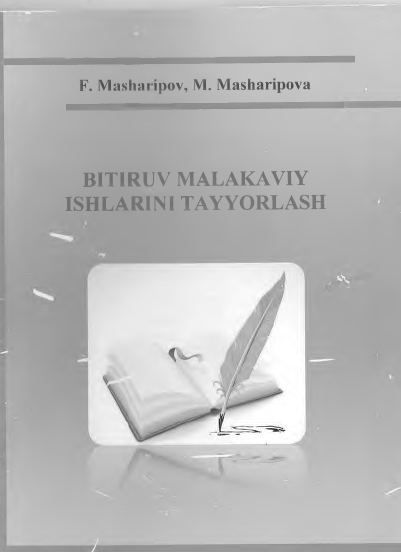 Bitiruv malakaviy ishlarini tayyorlash