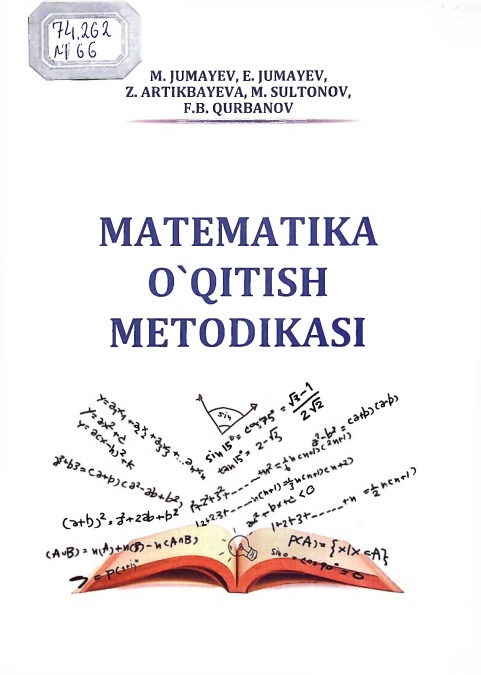 Matematika o`qitish metodikasi