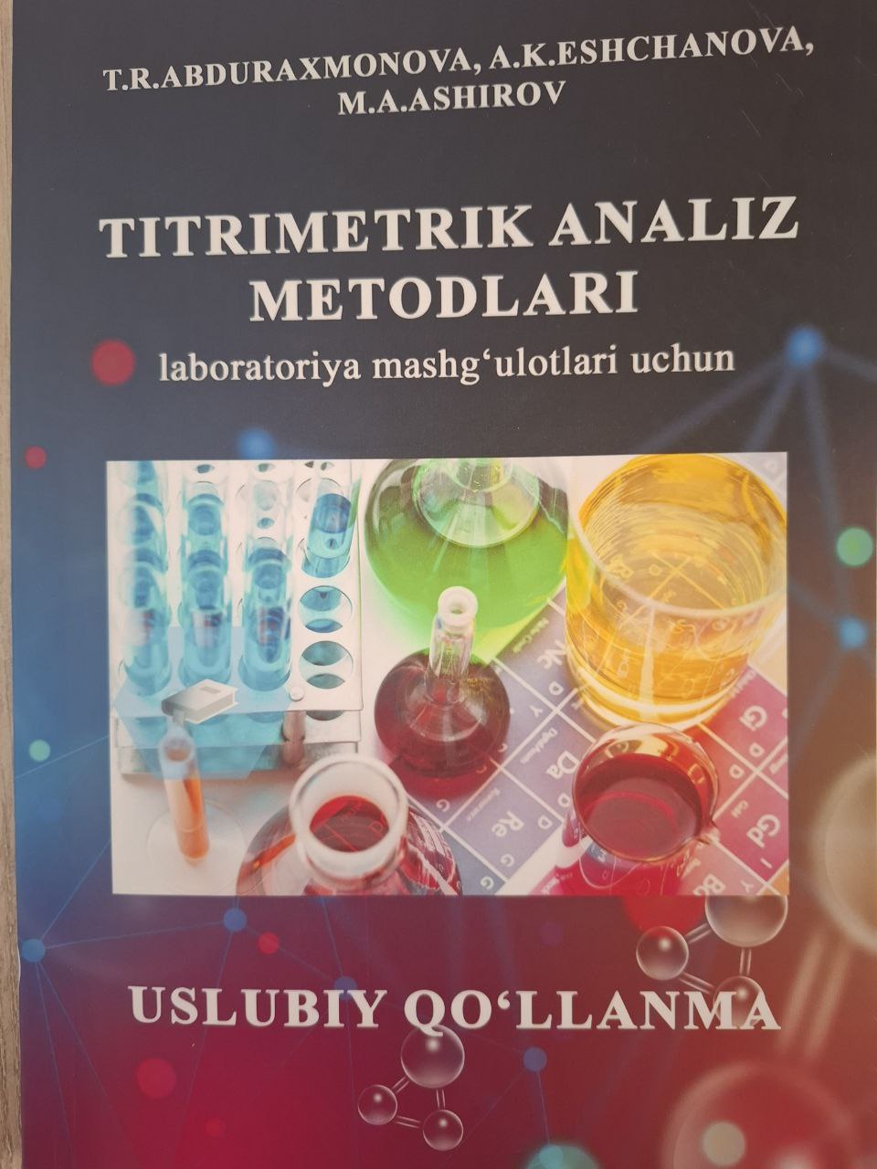 Titrimetrik analiz metodlari laboratoriya mashg`ulotlari uchun