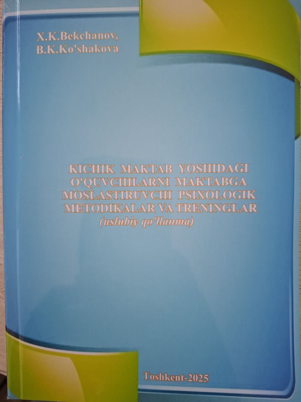 Kichik maktab yoshidagi o'quvchilarni maktabga moslashtiruvchi psixologik metodikalar va treninglar