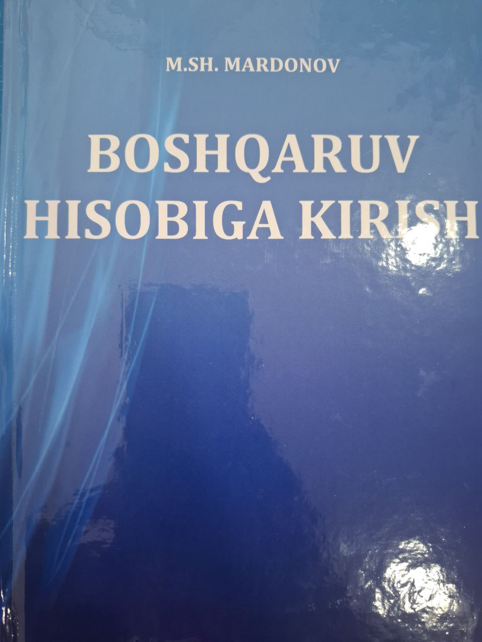 Boshqaruv hisobiga kirish