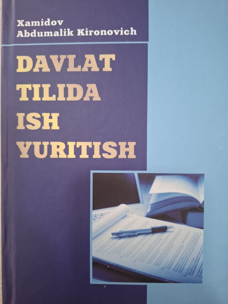 Davlat tilida ish yuritish