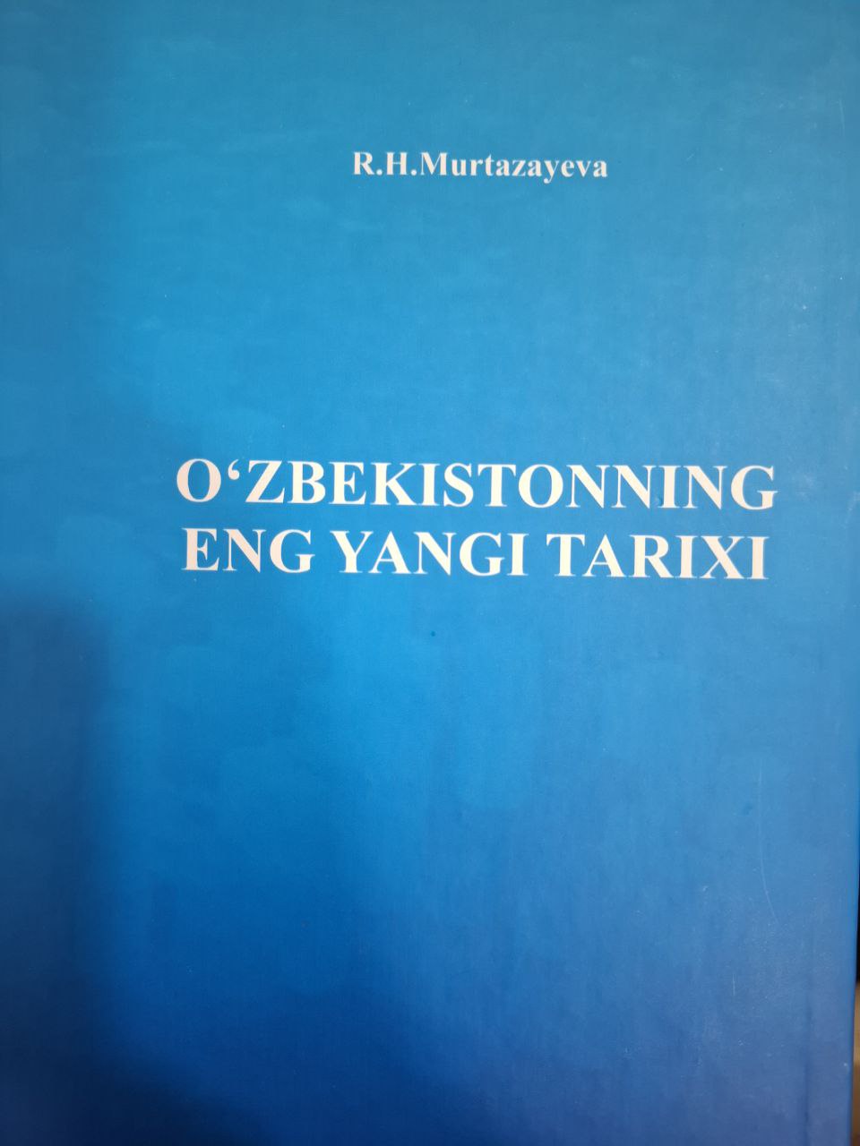 O'zbekistonning eng yangi tarixi