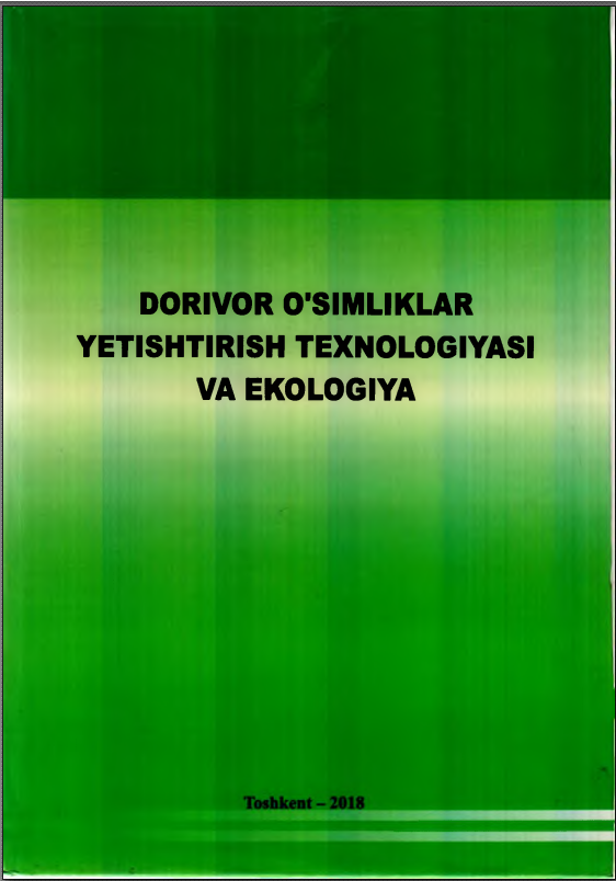 DORIVOR 0 `SIMLIKLAR YETISHTIRISH TEXN OLOGIY ASIVA EKOLOGIYA