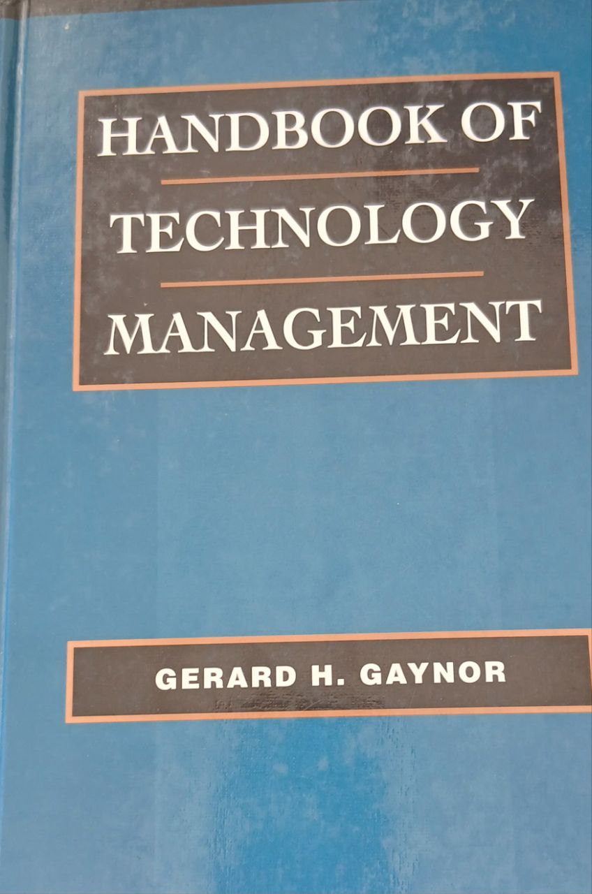 Handbook of technology management