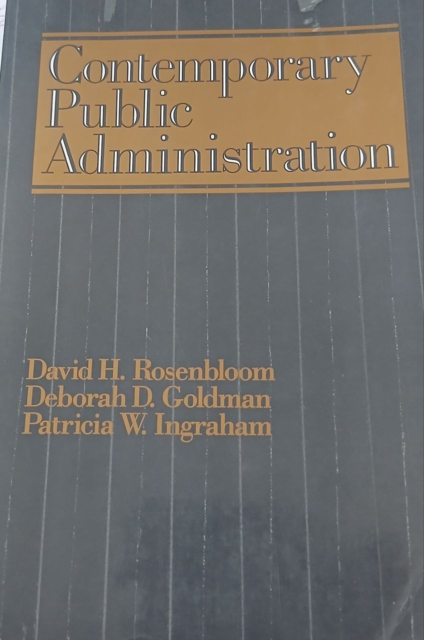 Contemporary public administration