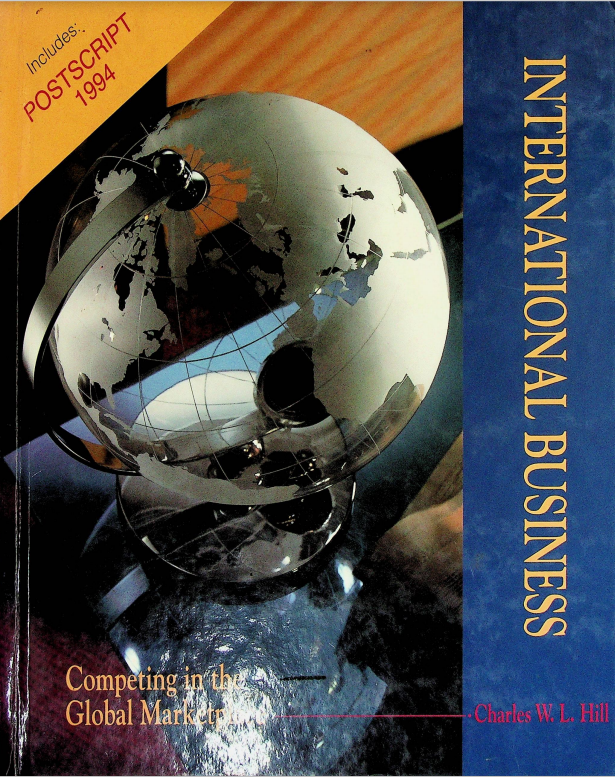 International Business. Competing in the Global Market
