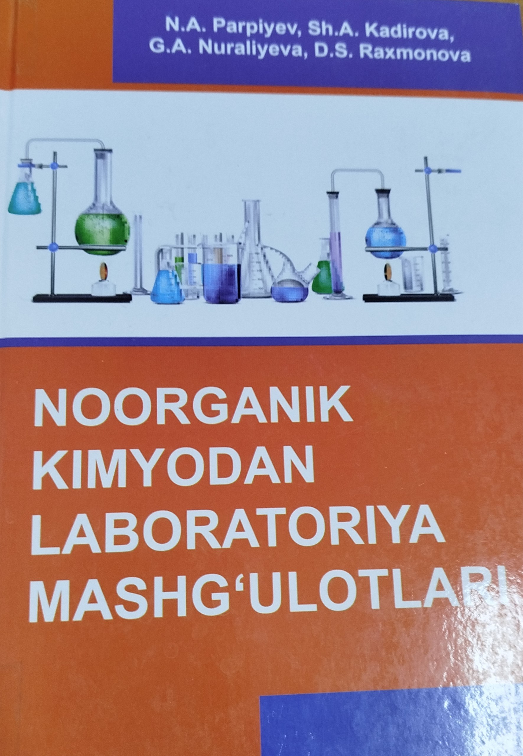 Noorganik kimyodan labarotoriya mashg'ulotlari